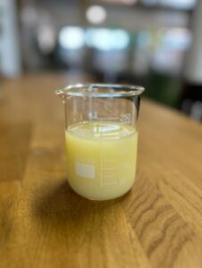 En la foto se puede ver la alta calidad del zumo natural sunlemon fabricado por baor products