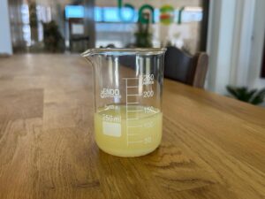 dilucion a 7 brix de un concentrado de limon 400 gpl Baor Products