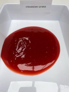 pure de fresa concentrado 32 brix para industria, color y textura premium - baor products